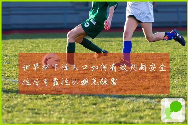 世界杯下注入口如何有效判断安全性与可靠性以避免踩雷